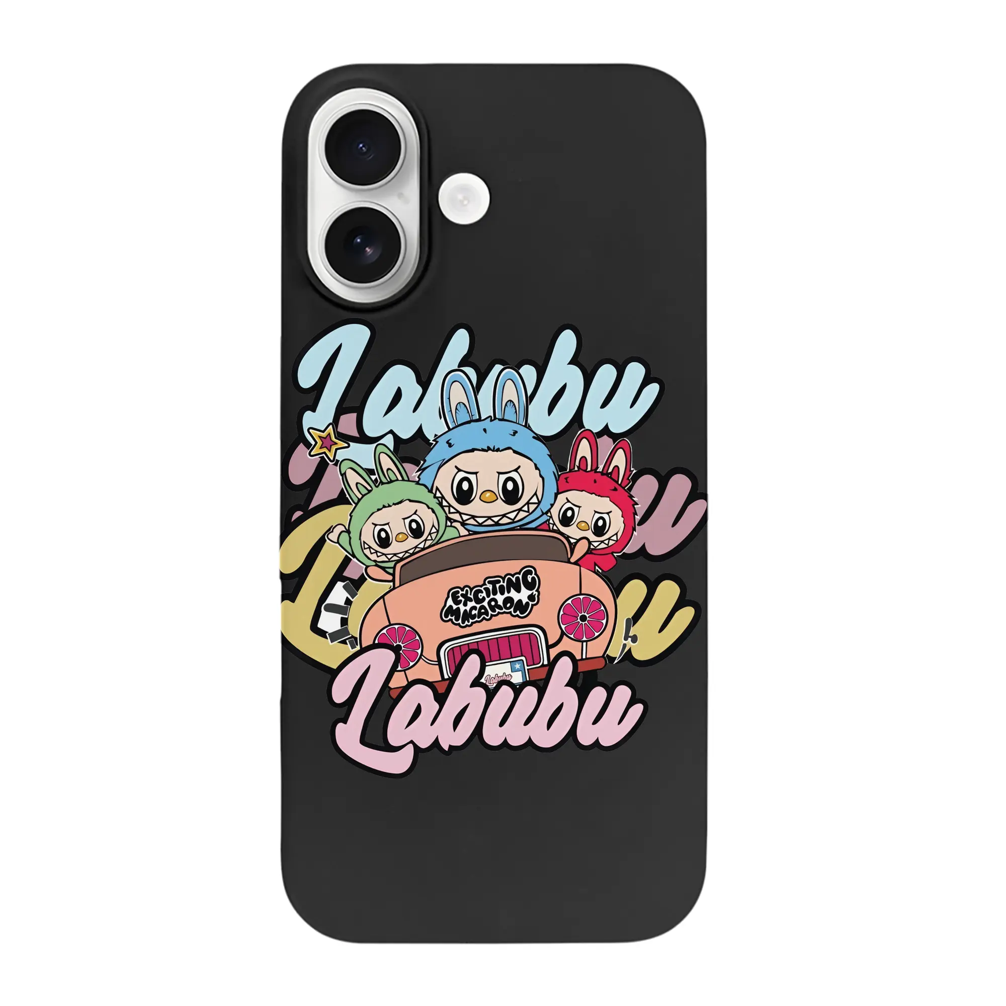 ラブブ グッズ ラブブ - iPhone 17 シリーズ シリコンケース 薄型 耐衝撃 指紋防止 ソフトタッチカバー 精密フィット 傷防止 保護ケース iPhone 17/17 Air/17 Pro/17 Pro Max 対応